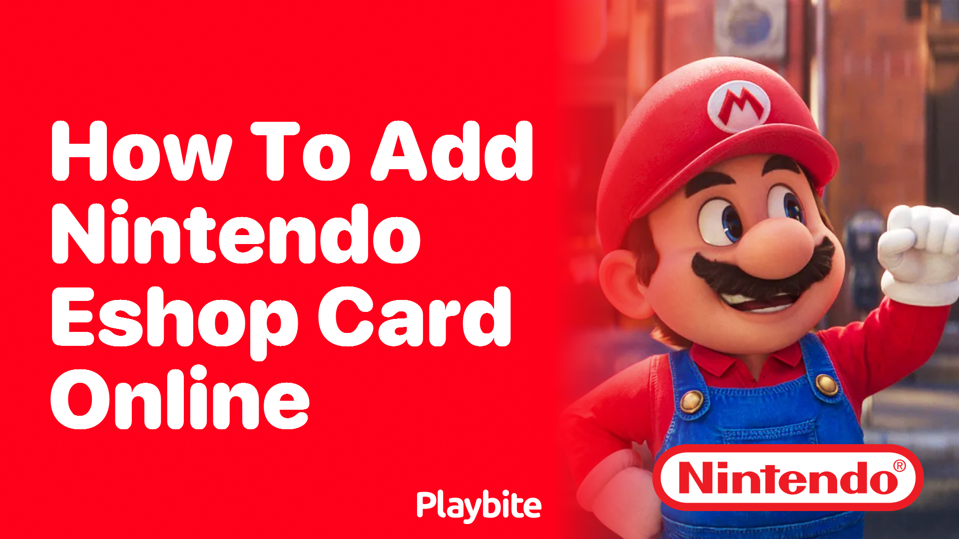 How to Add a Nintendo eShop Card Online: A Simple Guide