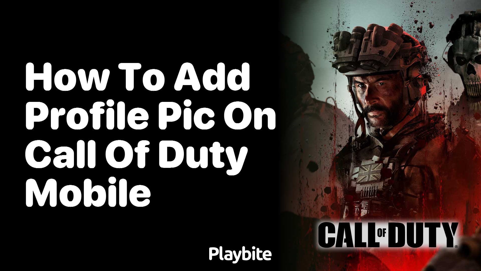 How to Add a Profile Pic on Call of Duty Mobile