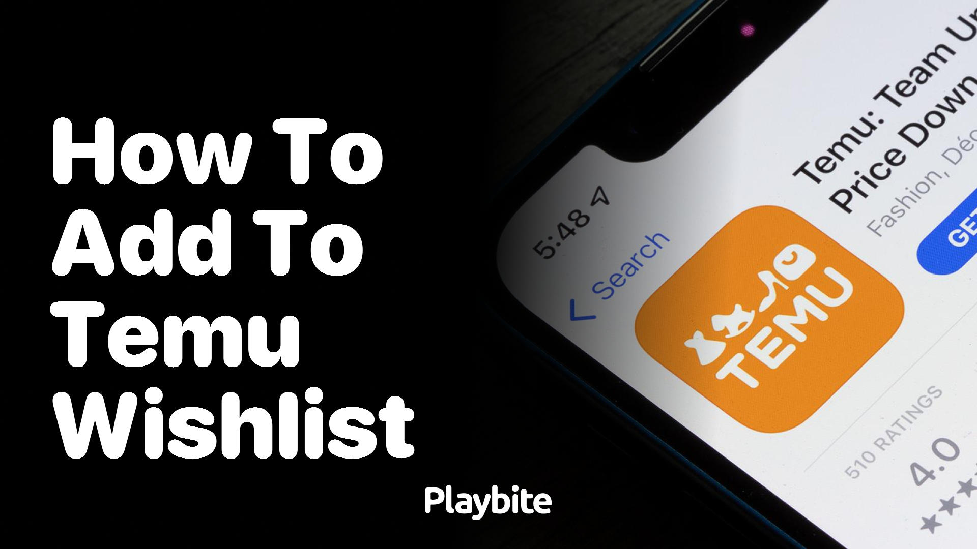 How to Add Items to Your Temu Wishlist? - Playbite