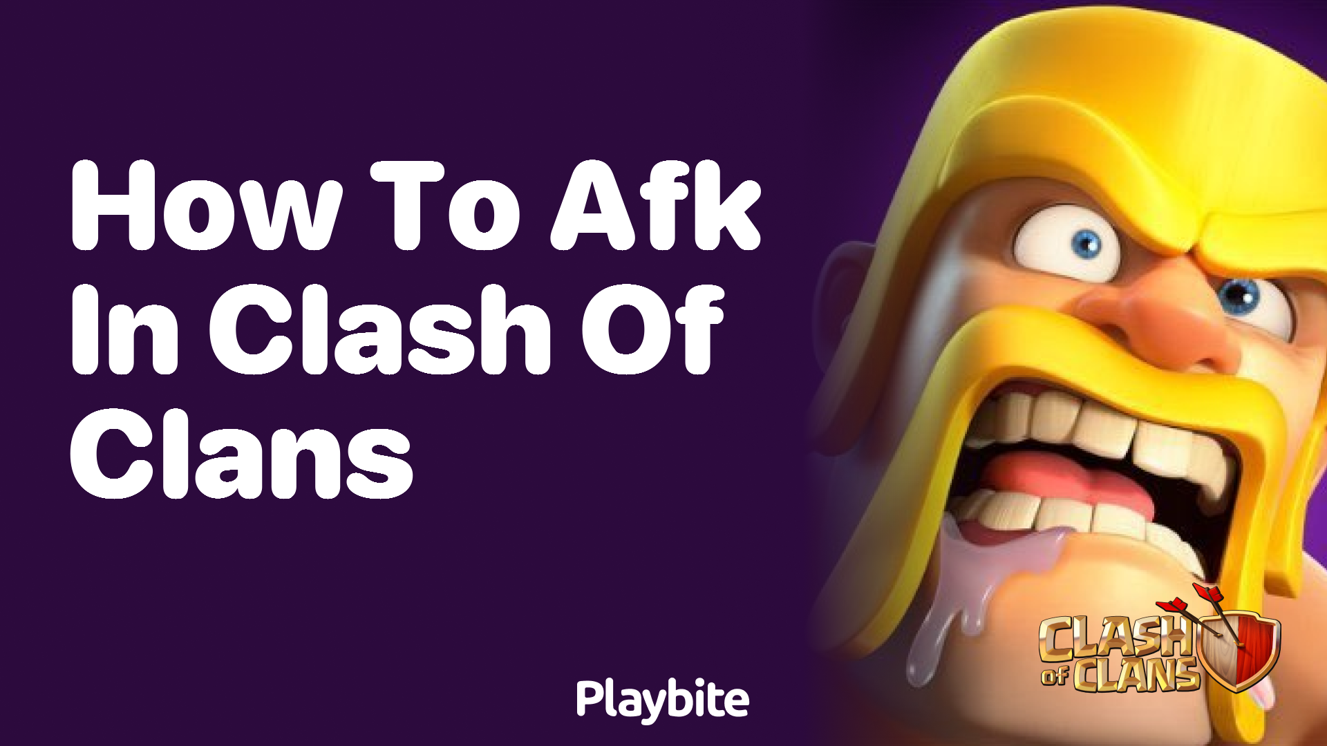 How to AFK in Clash of Clans