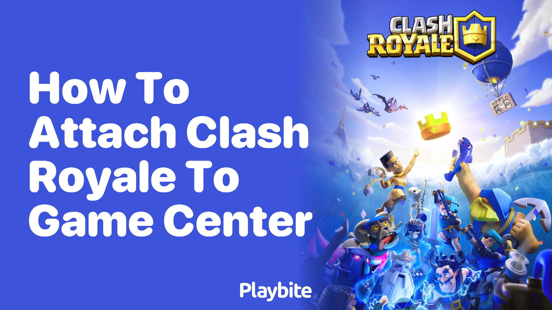 How to Attach Clash Royale to Game Center