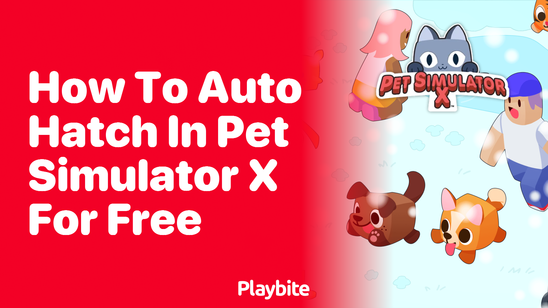 How to Auto Hatch in Pet Simulator X for Free