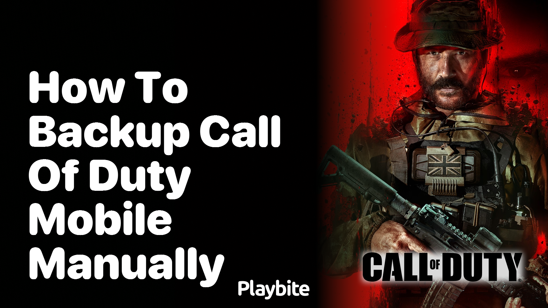 How to Manually Backup Call of Duty Mobile