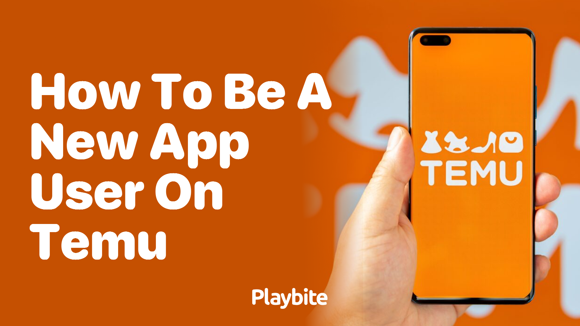 How to Become a New App User on Temu