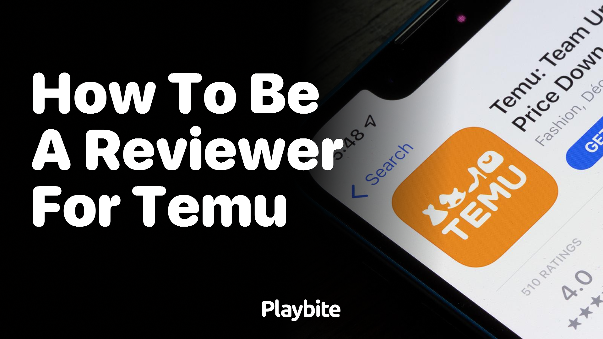 How to Become a Reviewer for Temu