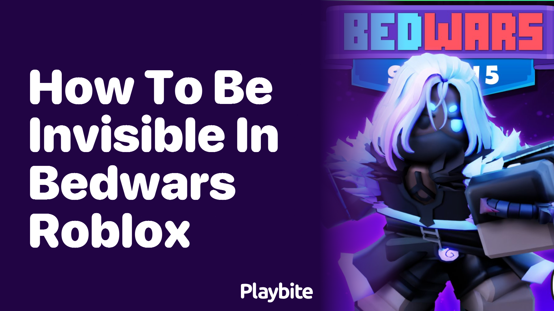 How to Be Invisible in Bedwars Roblox