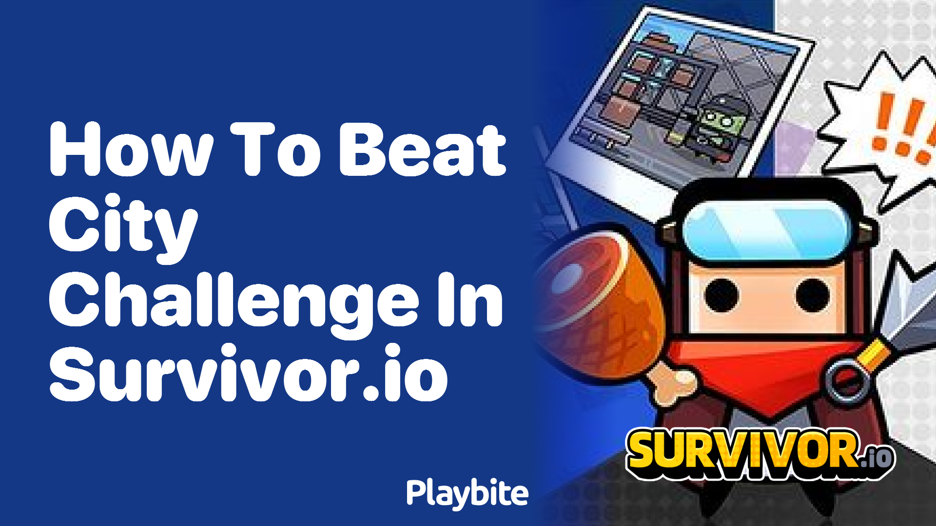 How to Beat the City Challenge in Survivor.io