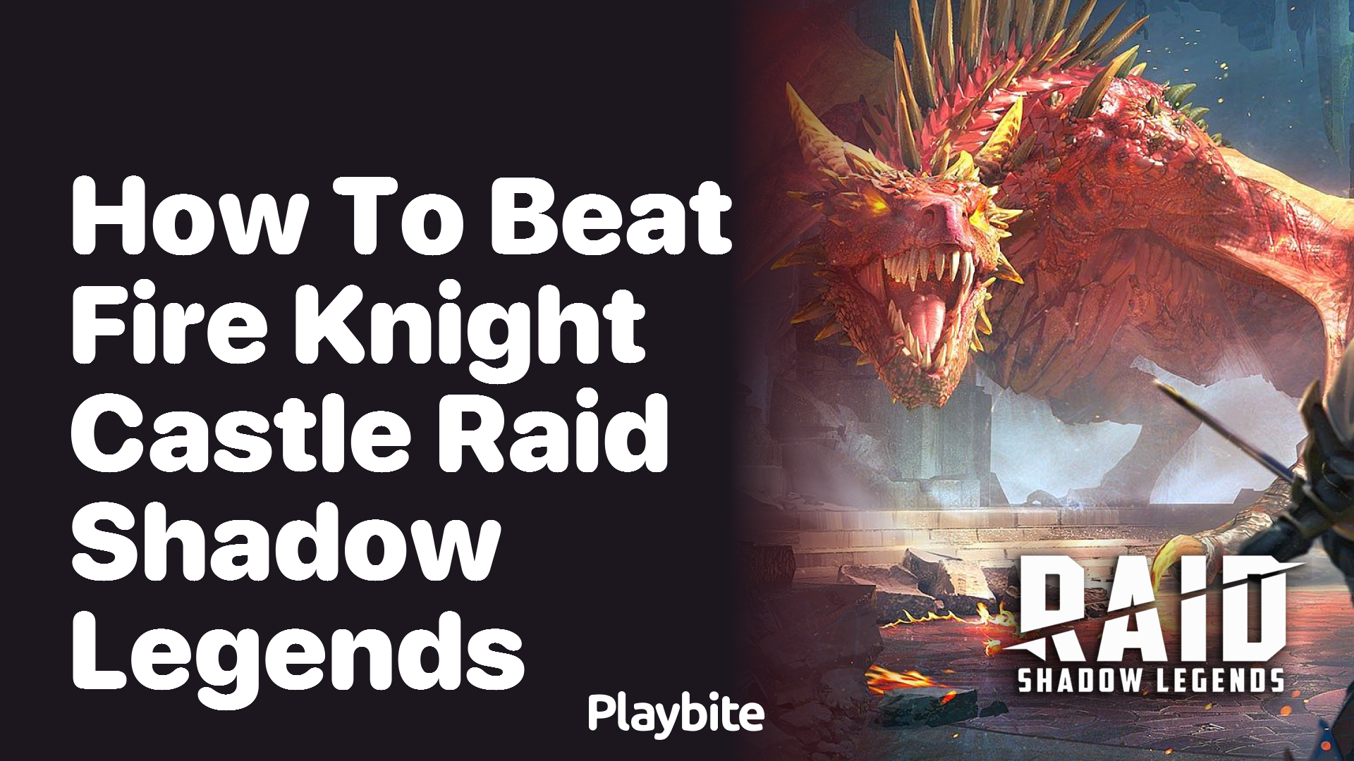 How to Beat Fire Knight Castle in Raid Shadow Legends