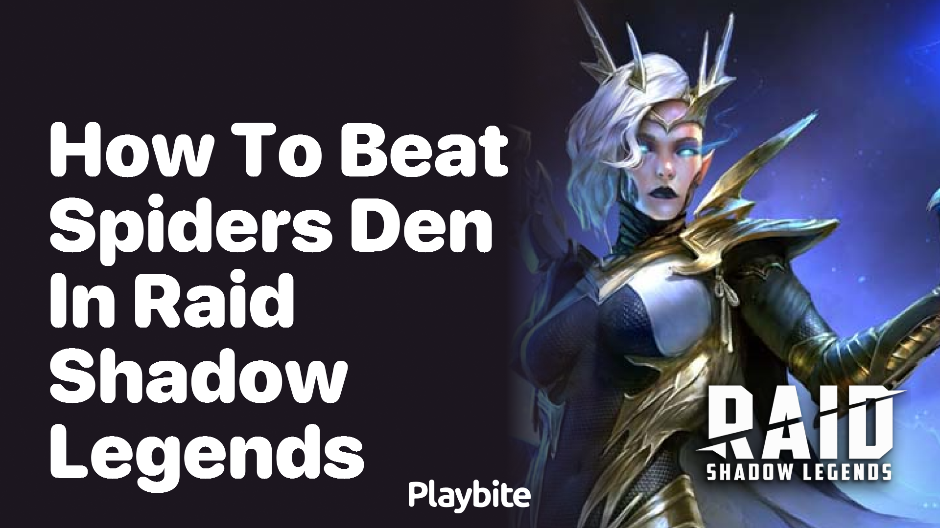 How to Beat Spider&#8217;s Den in RAID: Shadow Legends