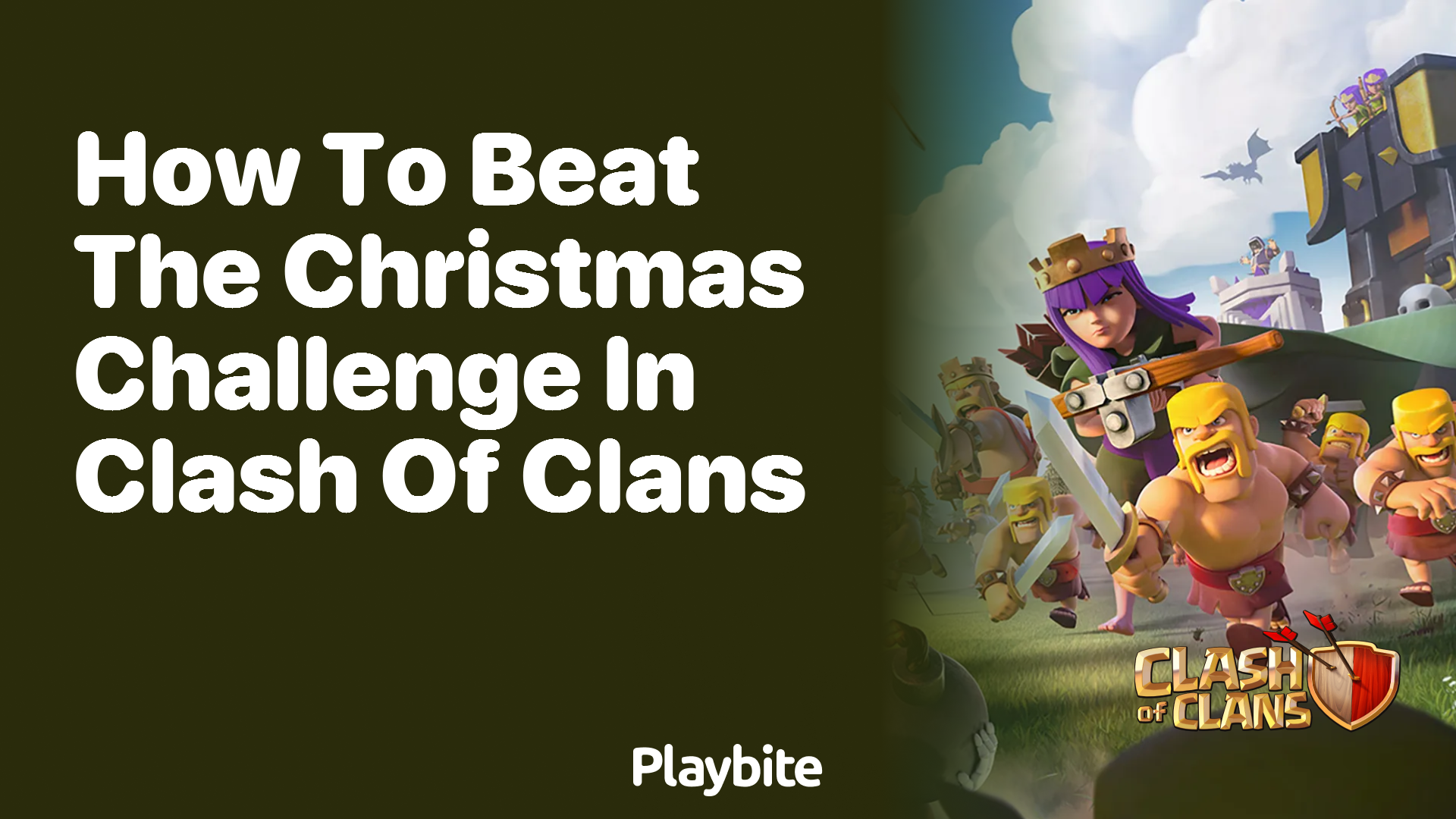 How to Beat the Christmas Challenge in Clash of Clans