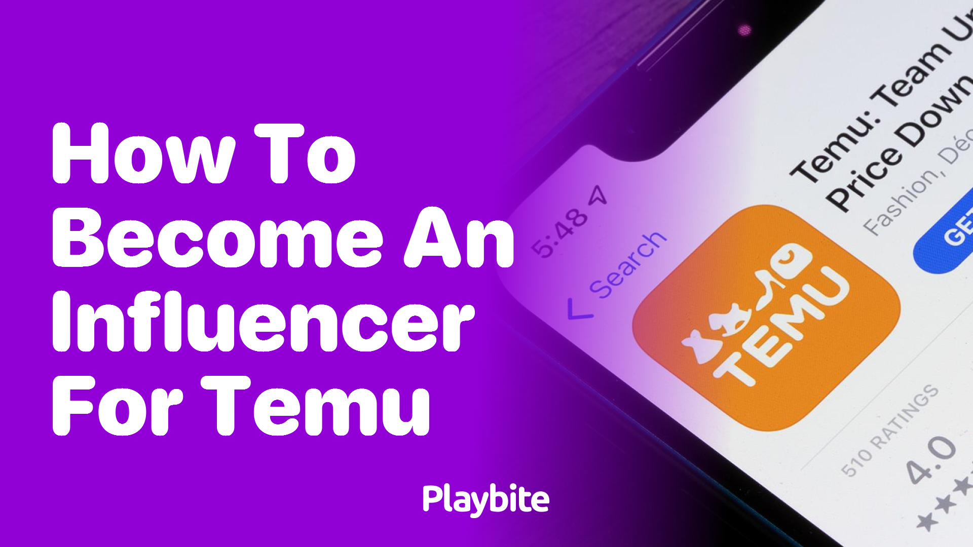 How to Become an Influencer for Temu