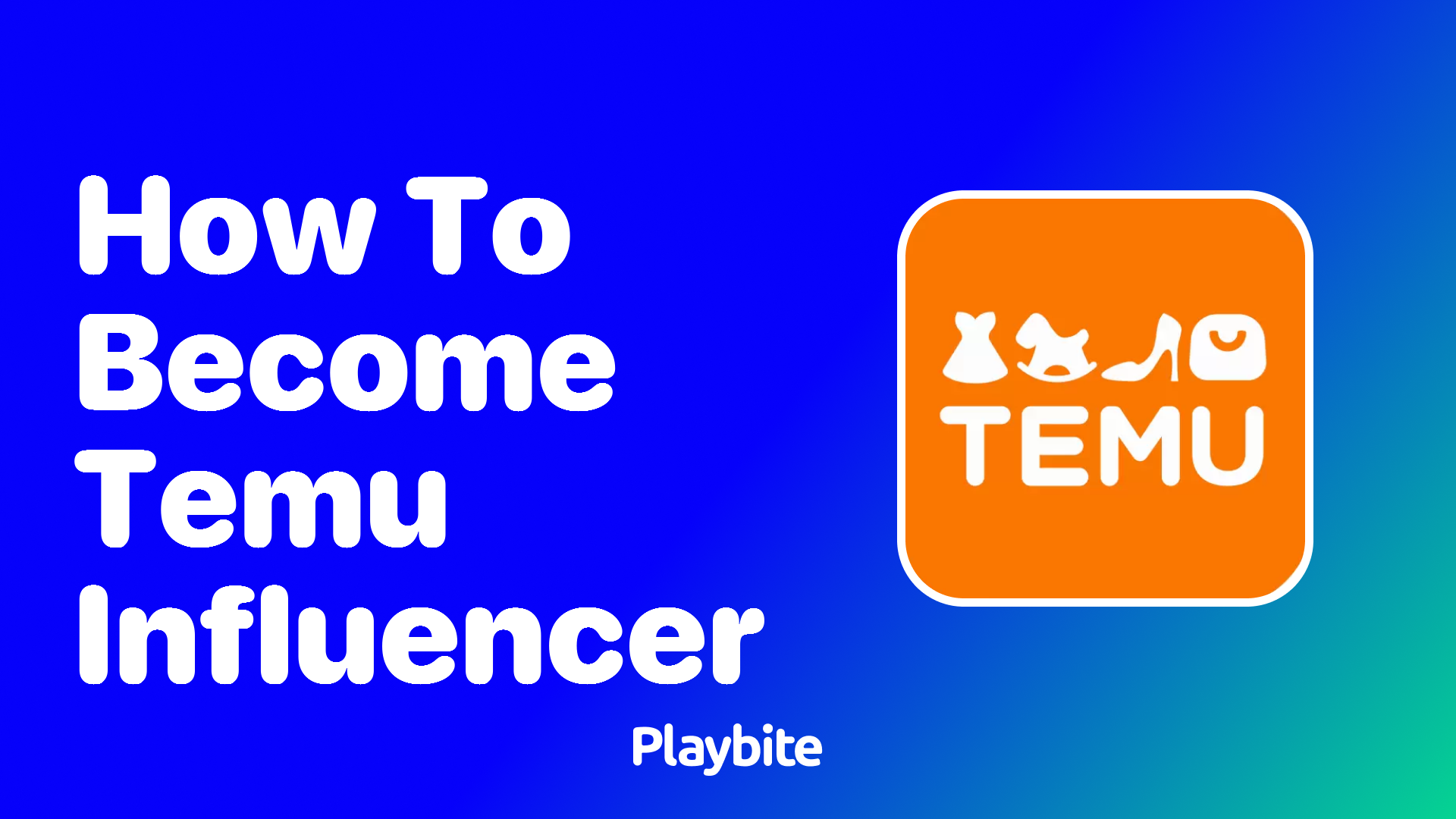 How to Become a TEMU Influencer: A Fun Guide!