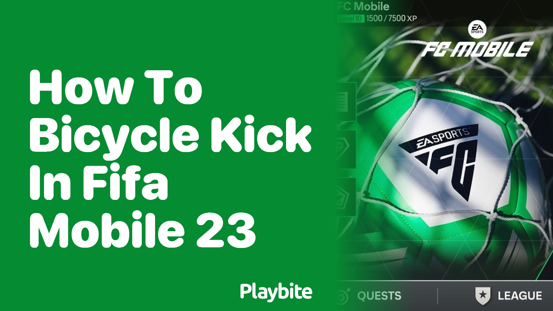 How to Bicycle Kick in FIFA Mobile 23