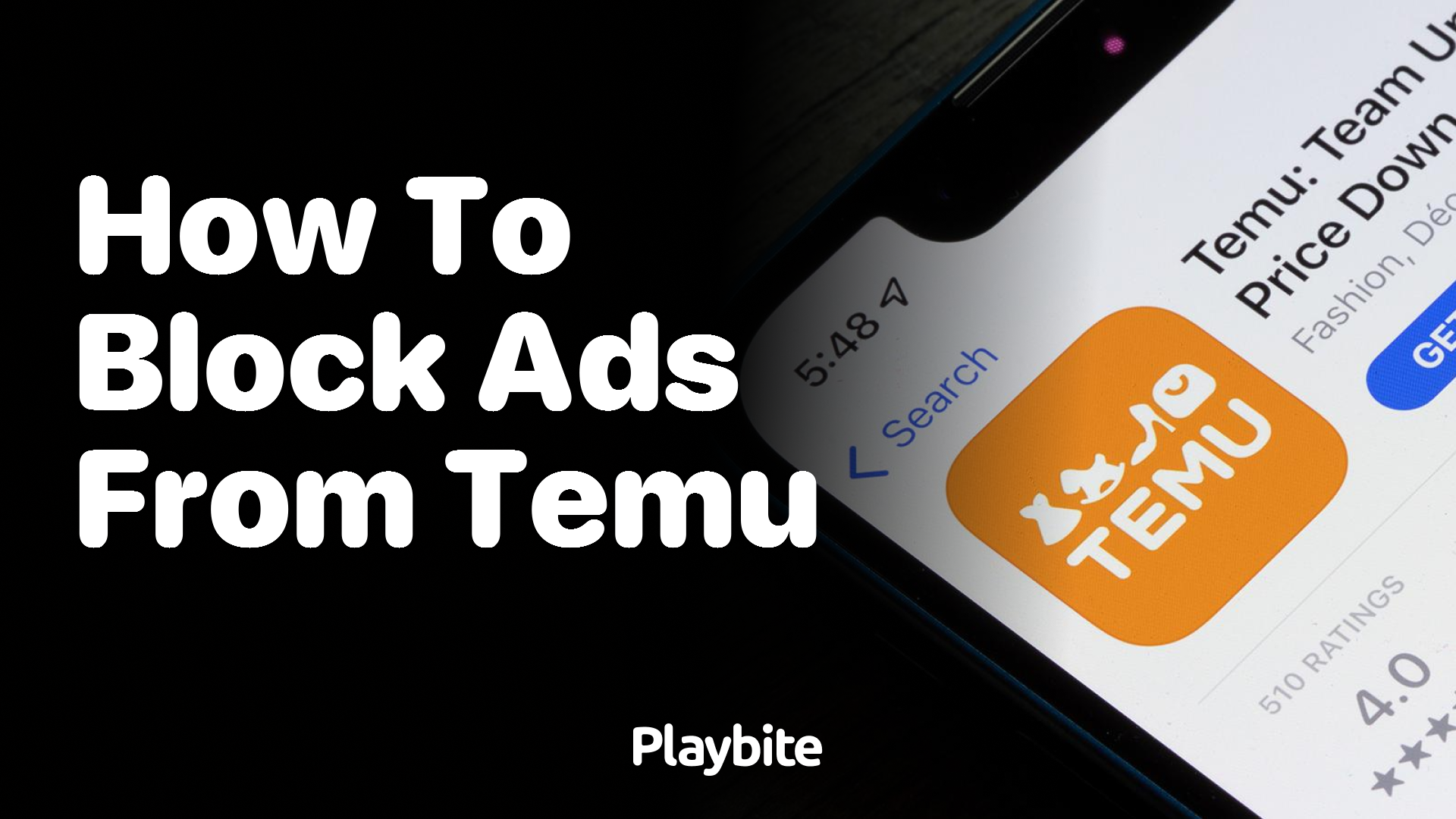 How to Block Ads from Temu: A Simple Guide