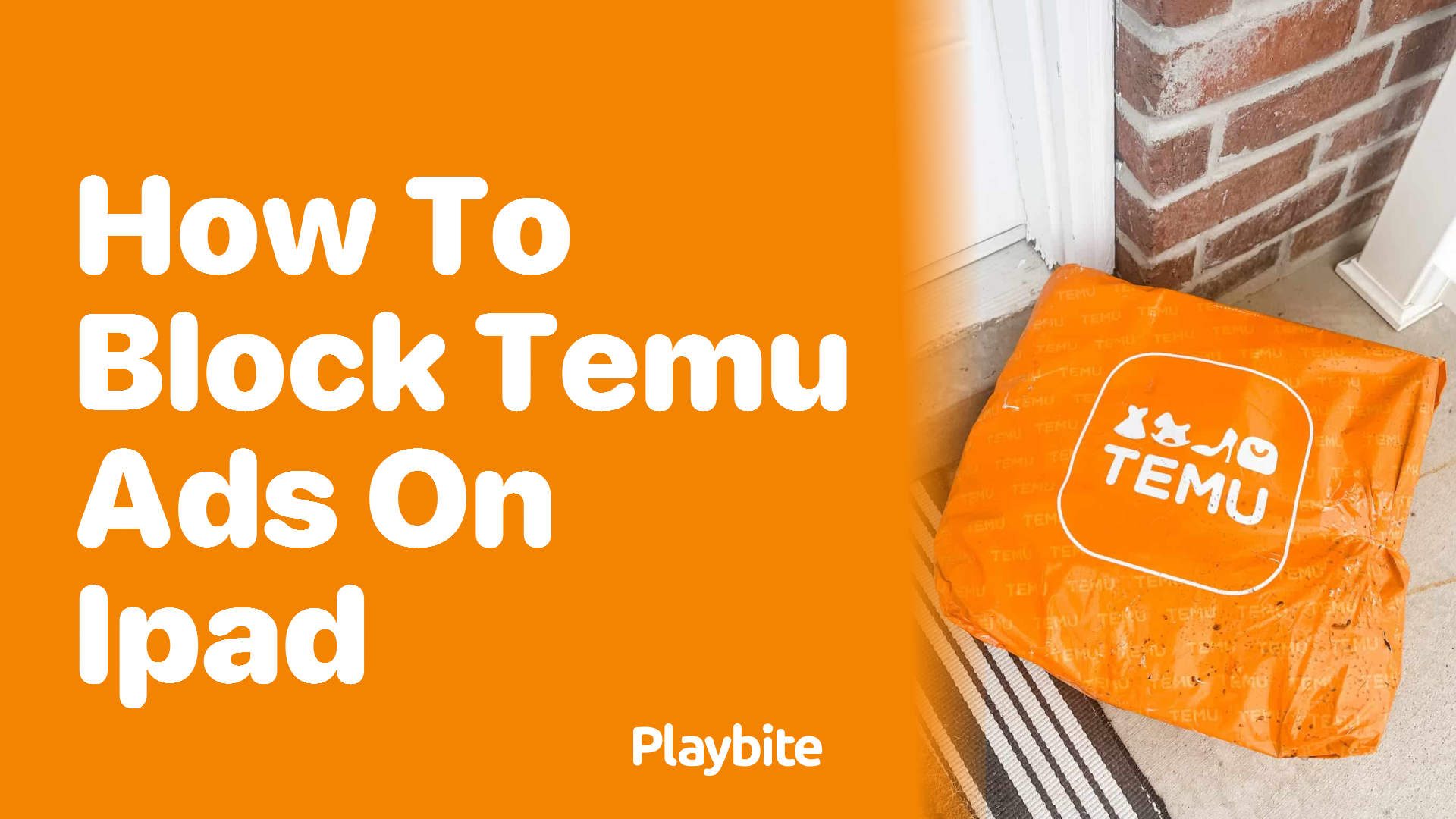 How to Block Temu Ads on Your iPad