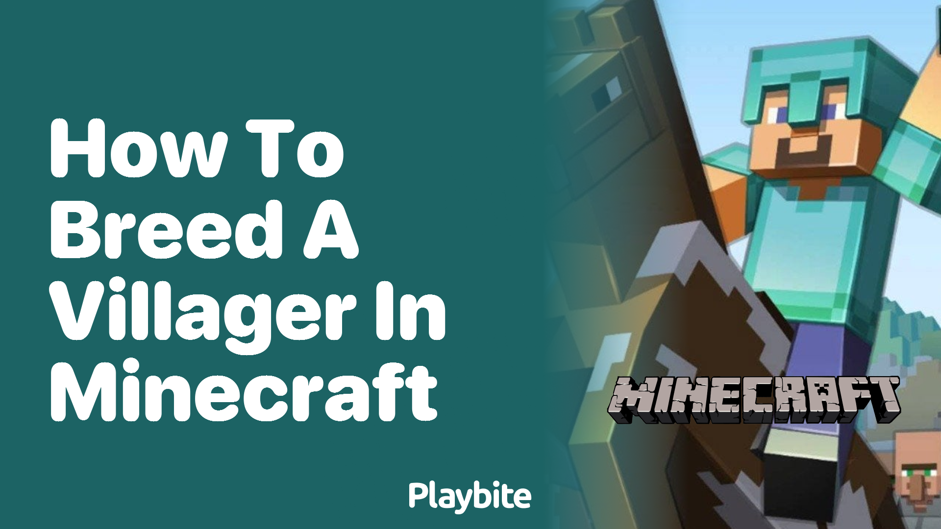 How To Breed A Villager In Minecraft Playbite