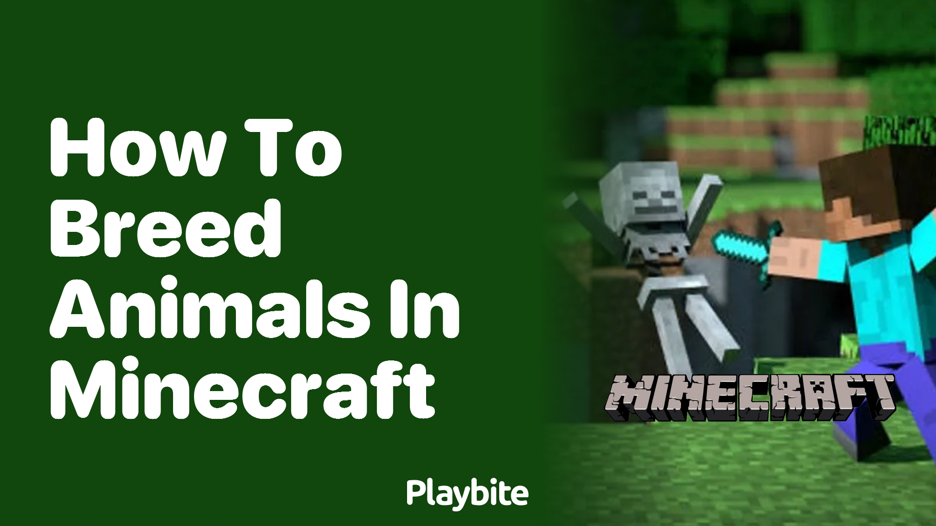 How to Breed Animals in Minecraft