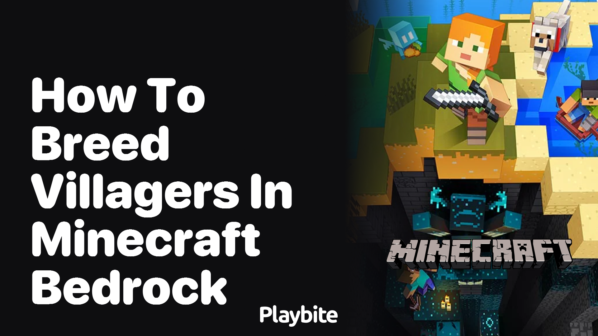 How To Breed Villagers In Minecraft Bedrock Playbite 0925