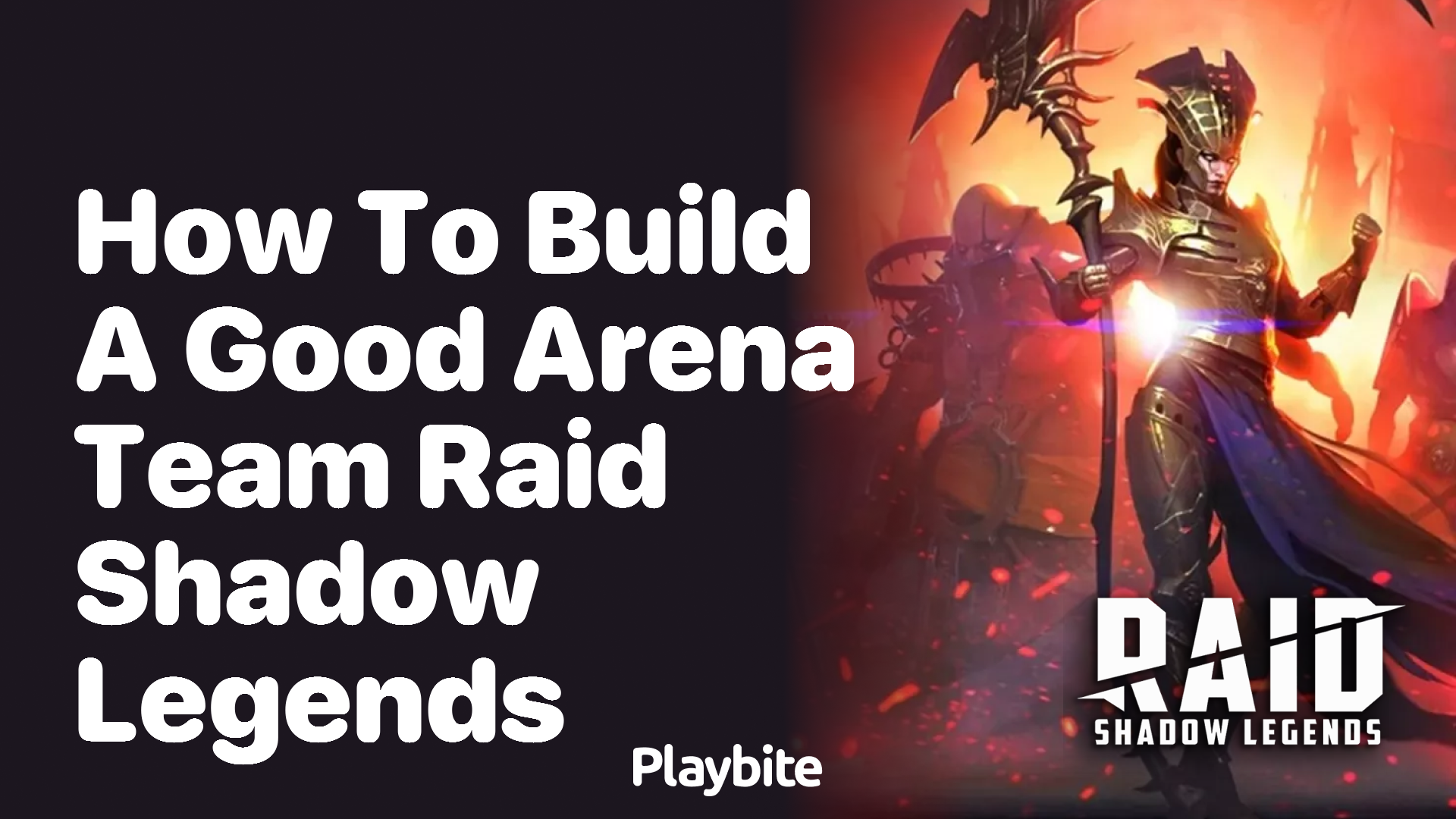 How to Build a Good Arena Team in Raid Shadow Legends