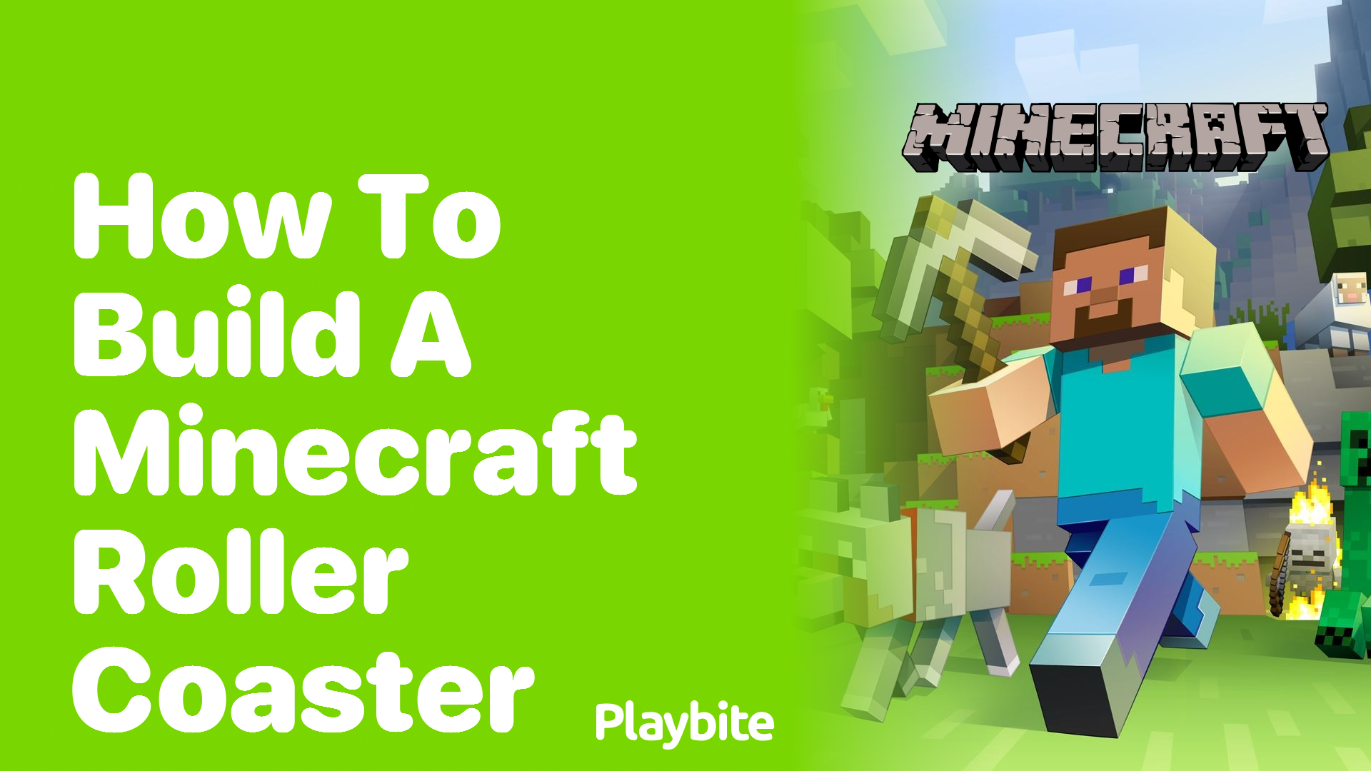 How to Build a Minecraft Roller Coaster Simple Steps for