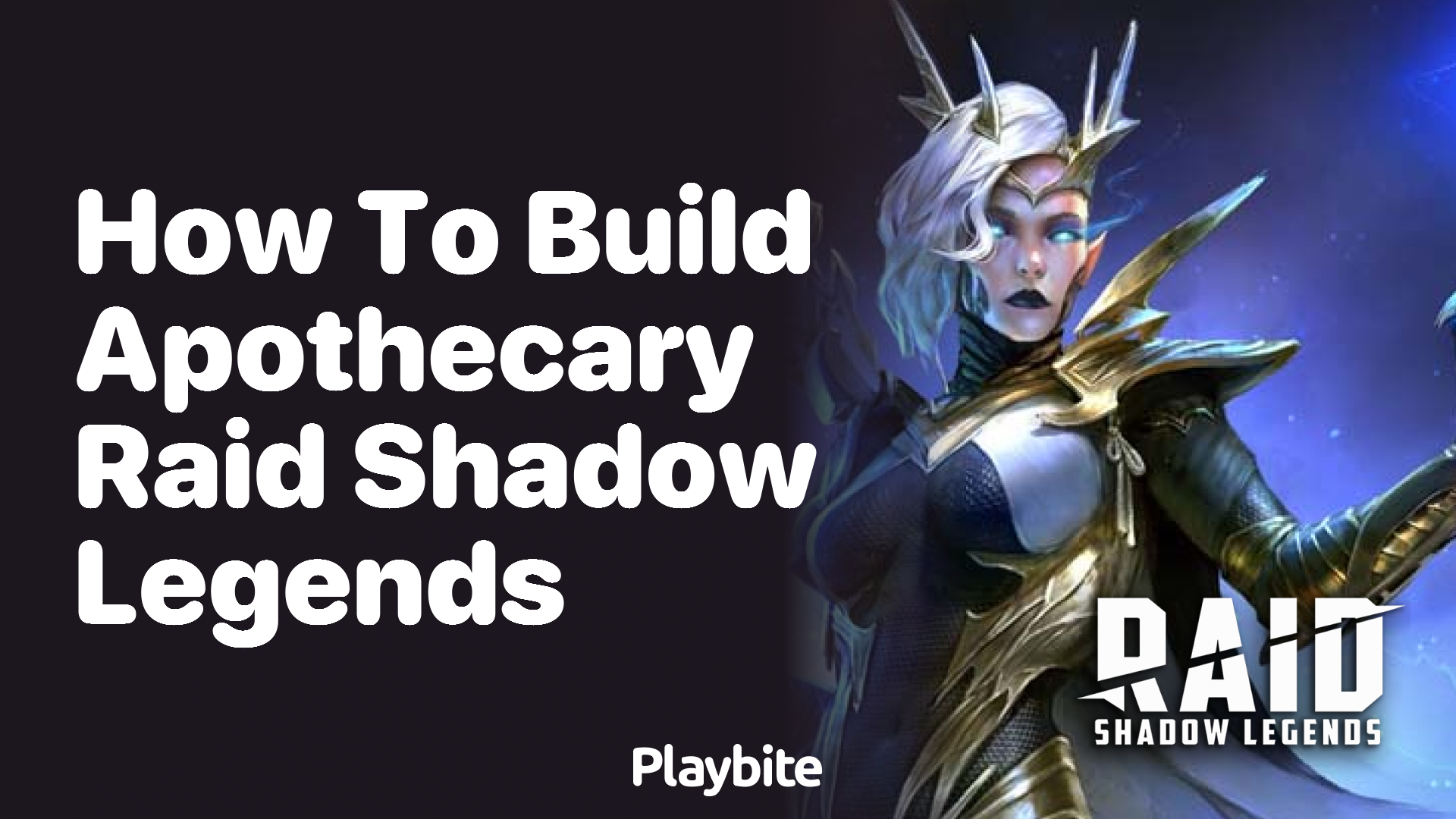 How to Build Apothecary in Raid Shadow Legends