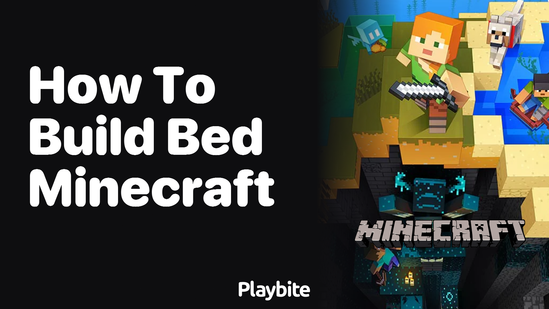 How to Build a Bed in Minecraft - Playbite