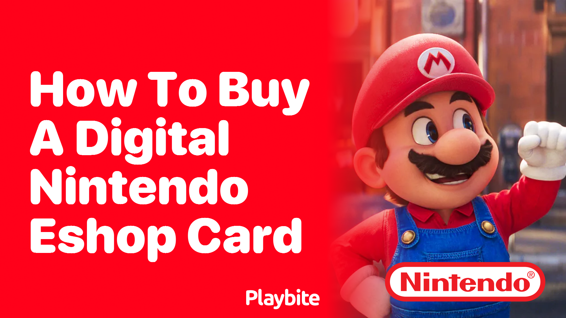 How to Purchase a Digital Nintendo eShop Card