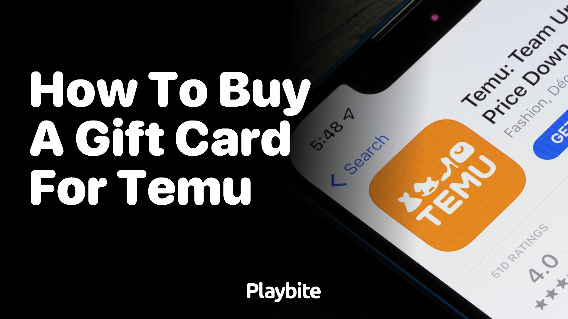 How to Buy a Gift Card for Temu: A Quick Guide