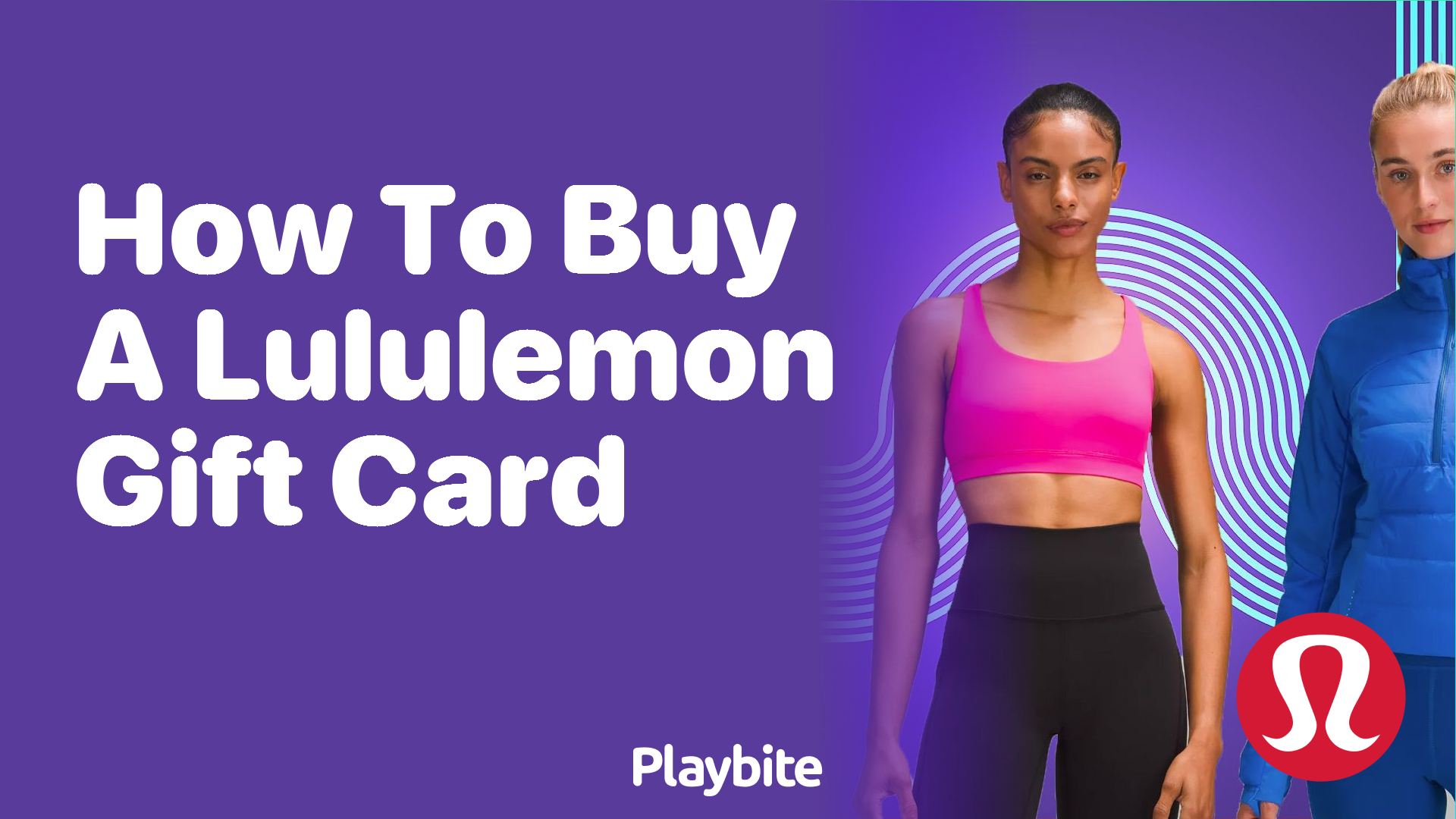 GIVEAWAY ⁠ ⁠ Win a $300 gift card to Lululemon!⁠ ⁠ To enter the