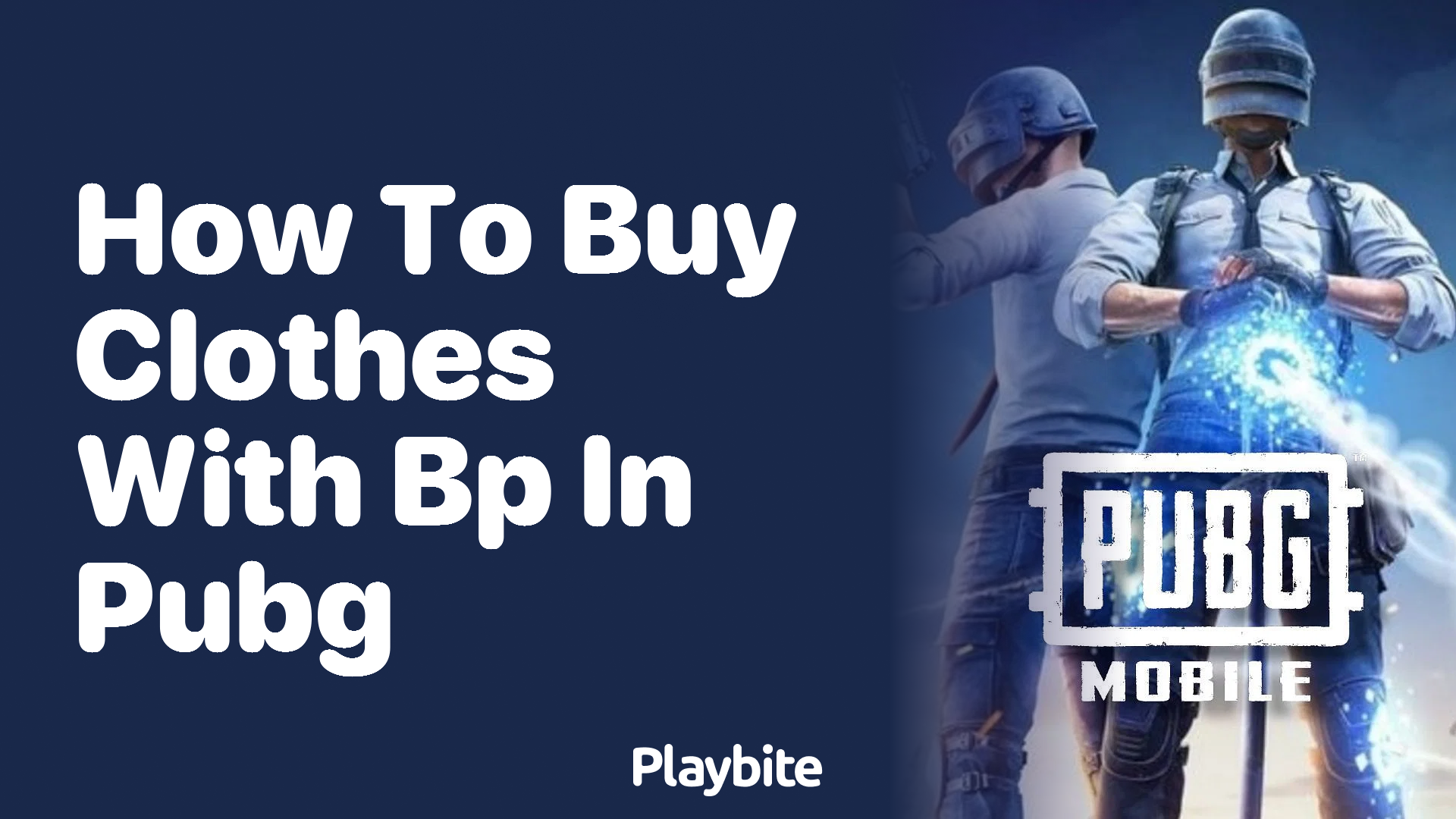 How to Buy Clothes with BP in PUBG