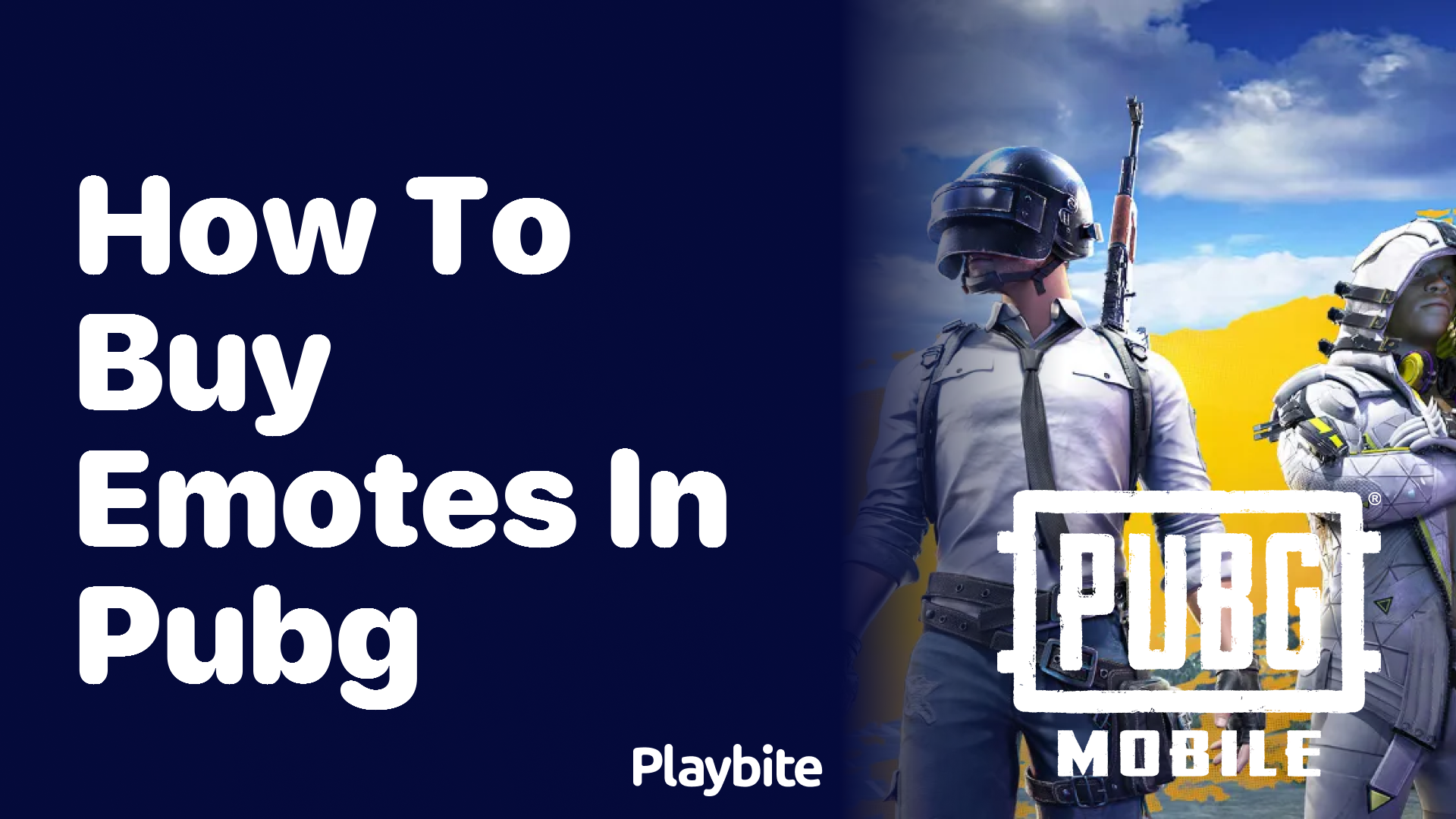 How to Buy Emotes in PUBG Mobile