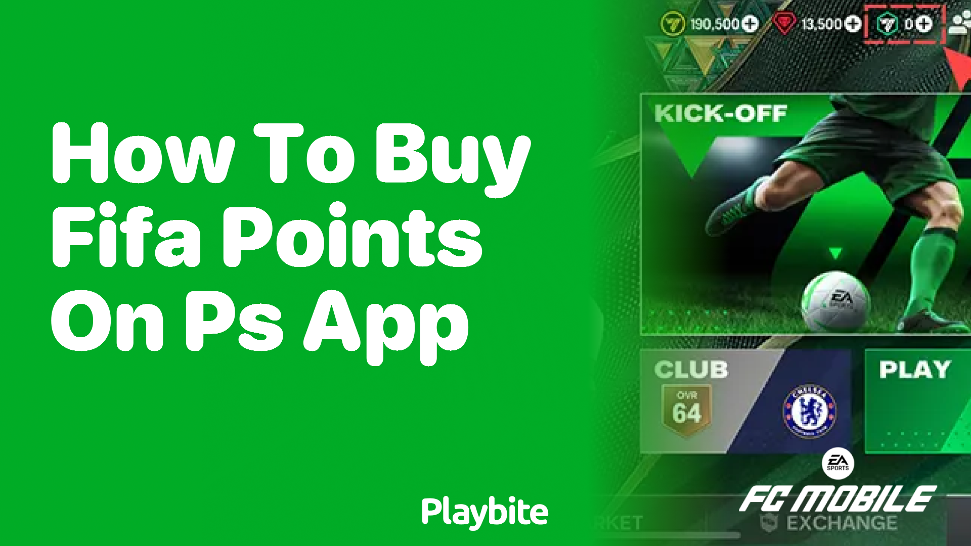 How to Buy FIFA Points on PS App for EA Sports FC Mobile