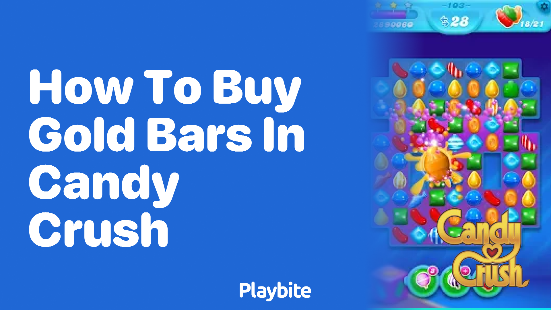 How to Buy Gold Bars in Candy Crush