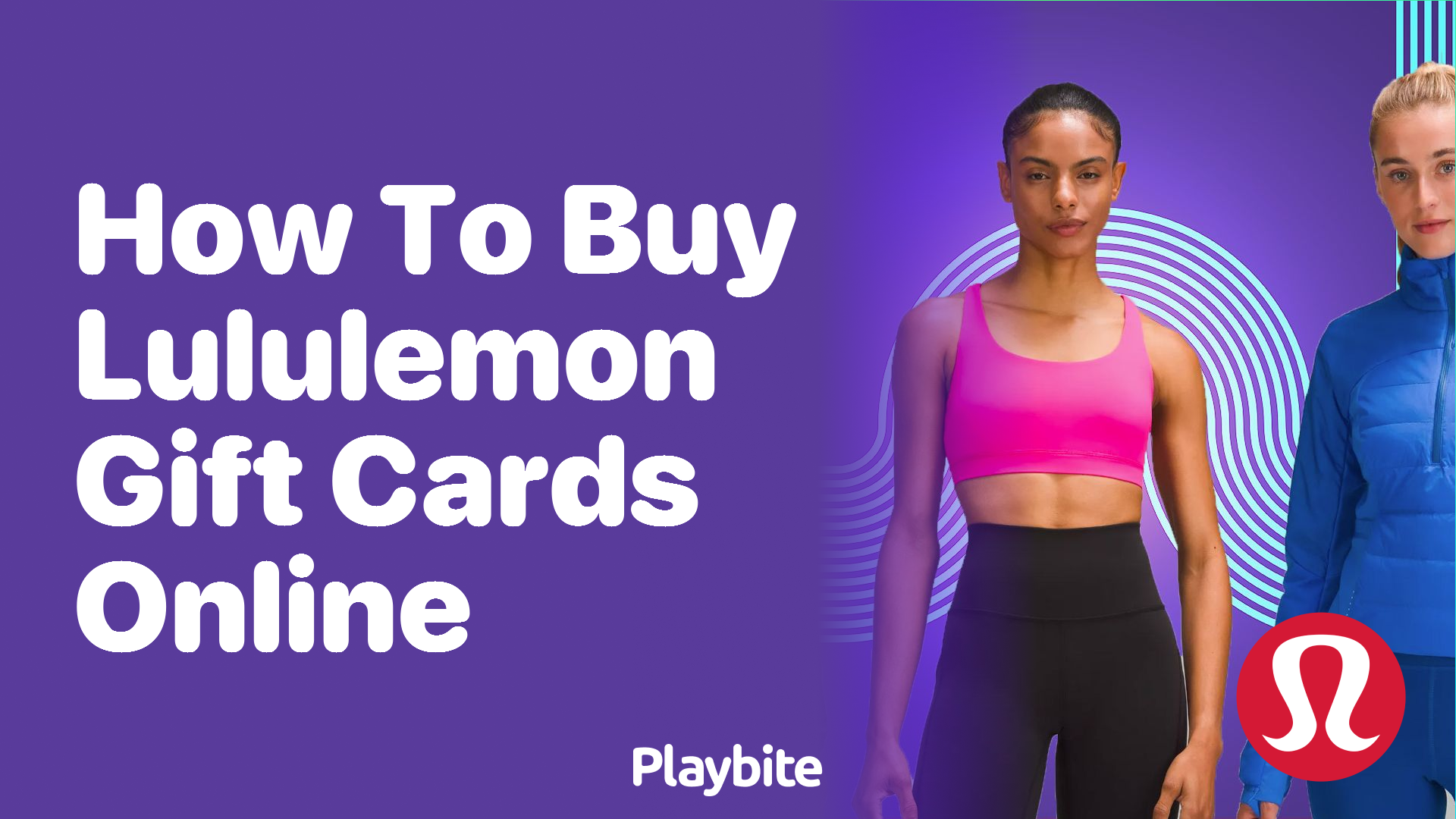 ✓ How To Buy A Lululemon Gift Card Online 🔴 