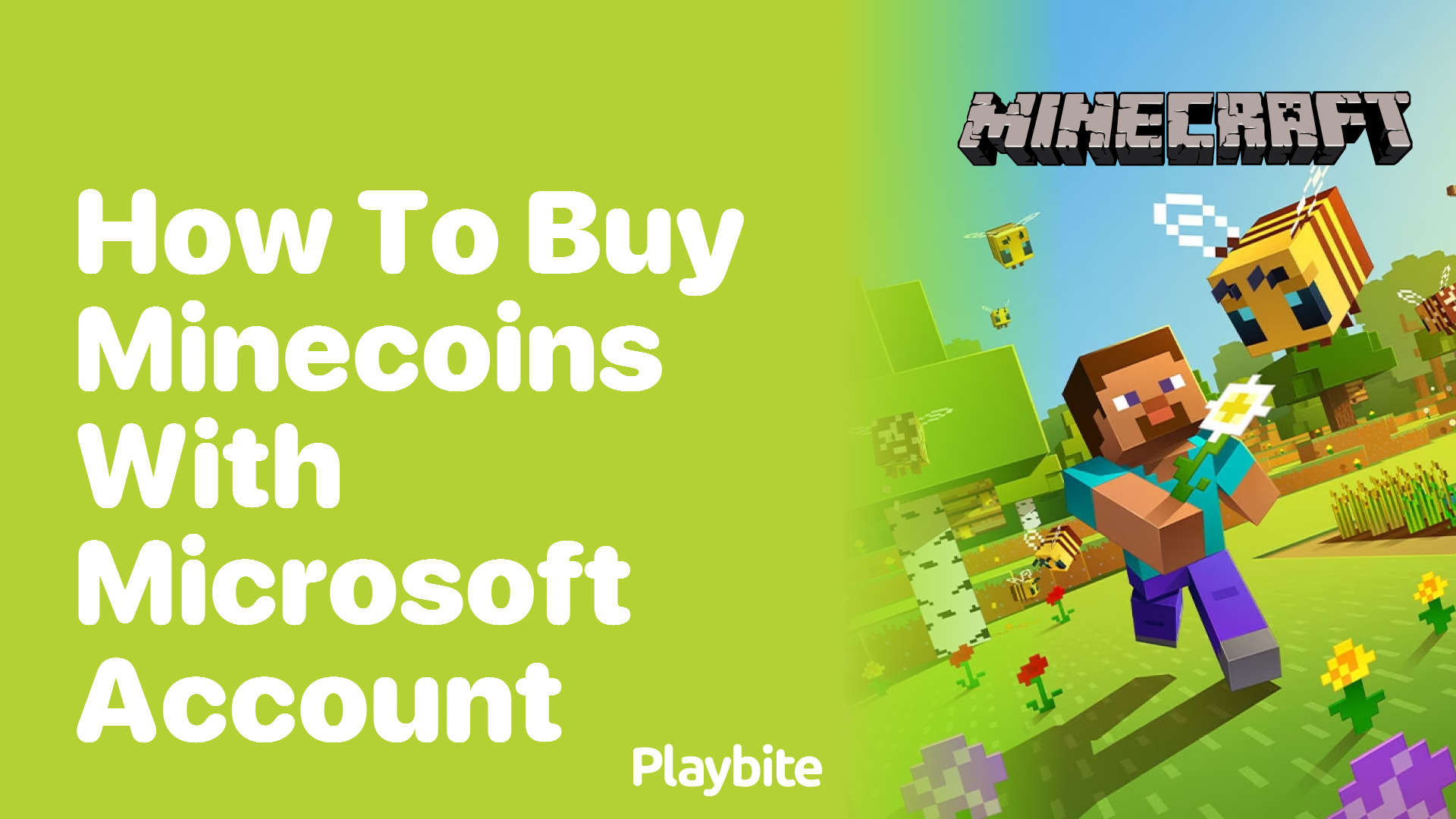 How to Buy Minecoins with Your Microsoft Account - Playbite