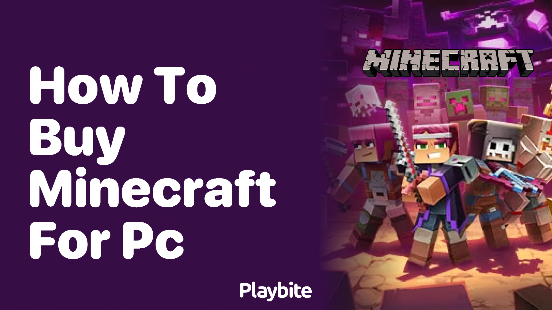 Where to buy minecraft store for pc