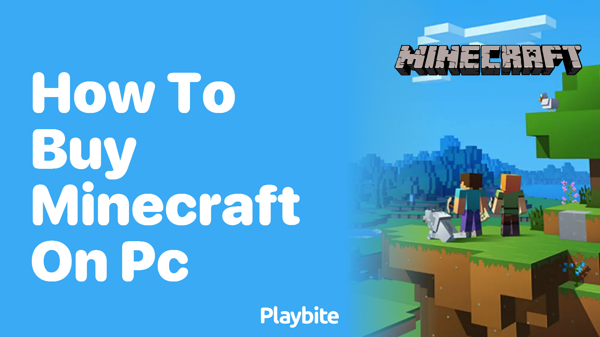 Buy minecraft best sale pc