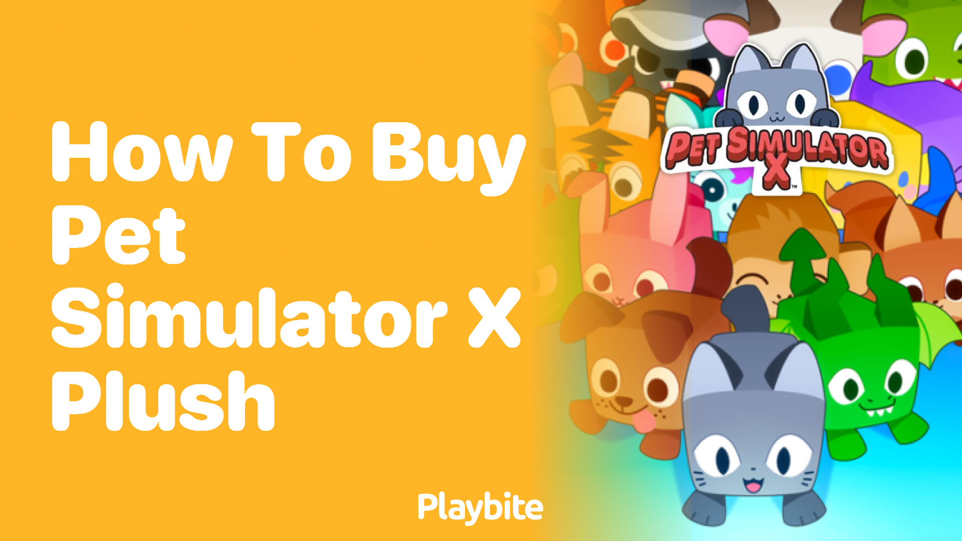 How to Buy Pet Simulator X Plush