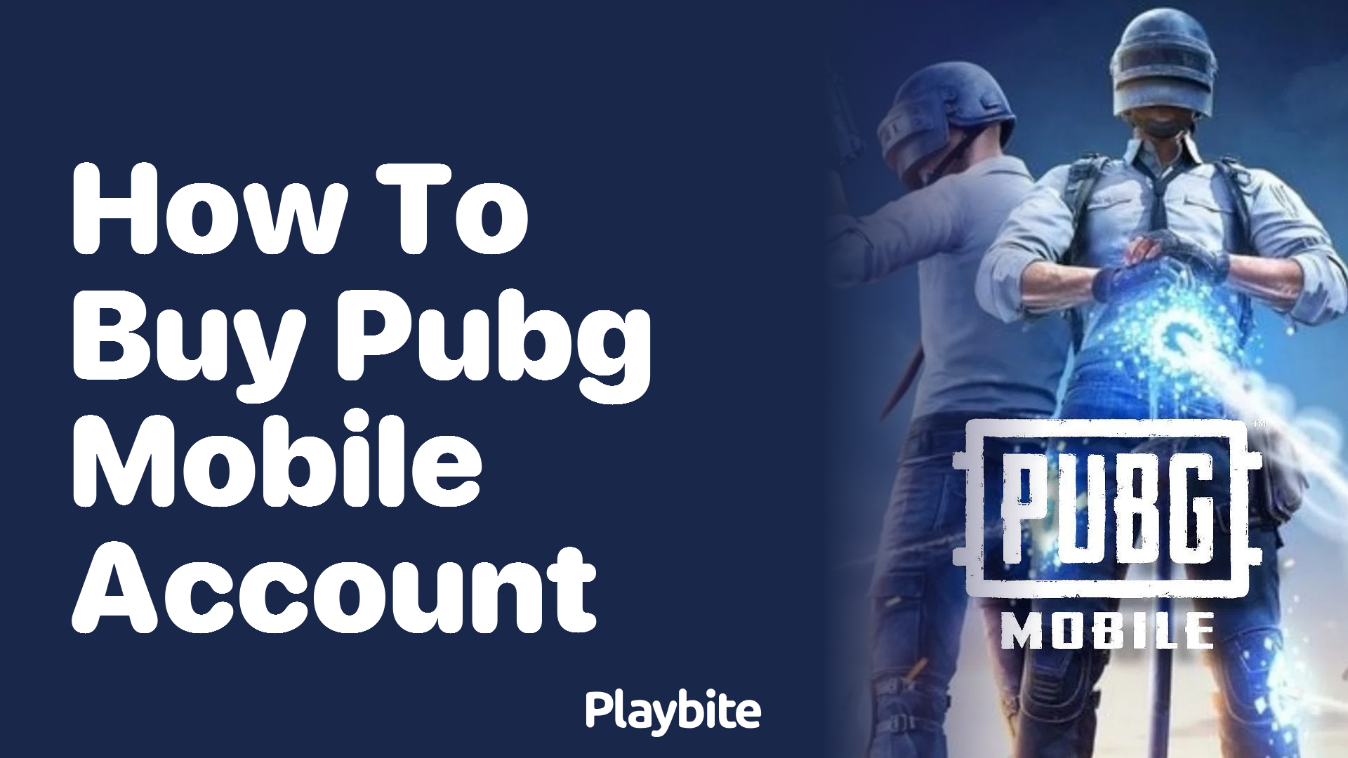 How to Buy a PUBG Mobile Account Safely