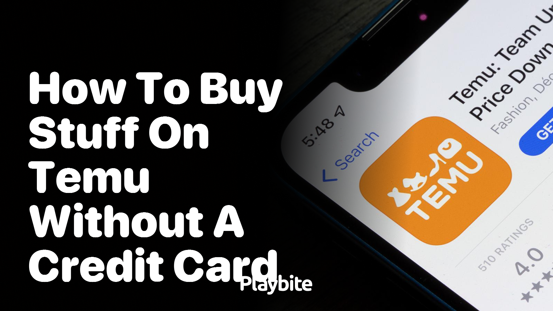 How to Buy Stuff on Temu Without a Credit Card