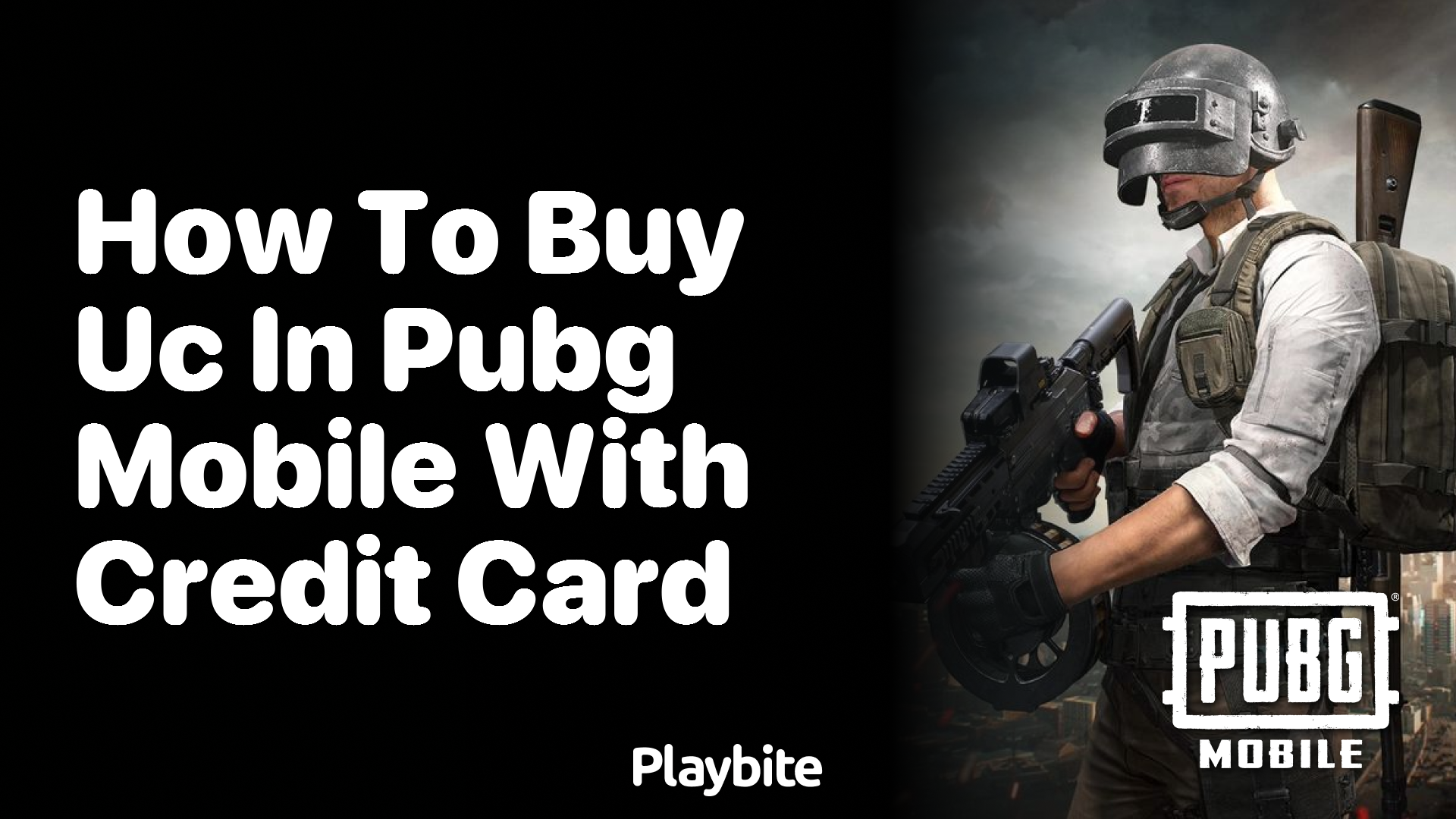 How to Buy UC in PUBG Mobile with a Credit Card