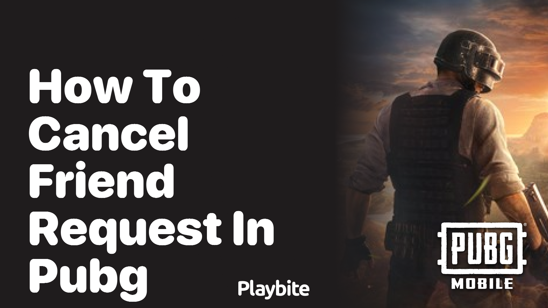 How to Cancel a Friend Request in PUBG Mobile