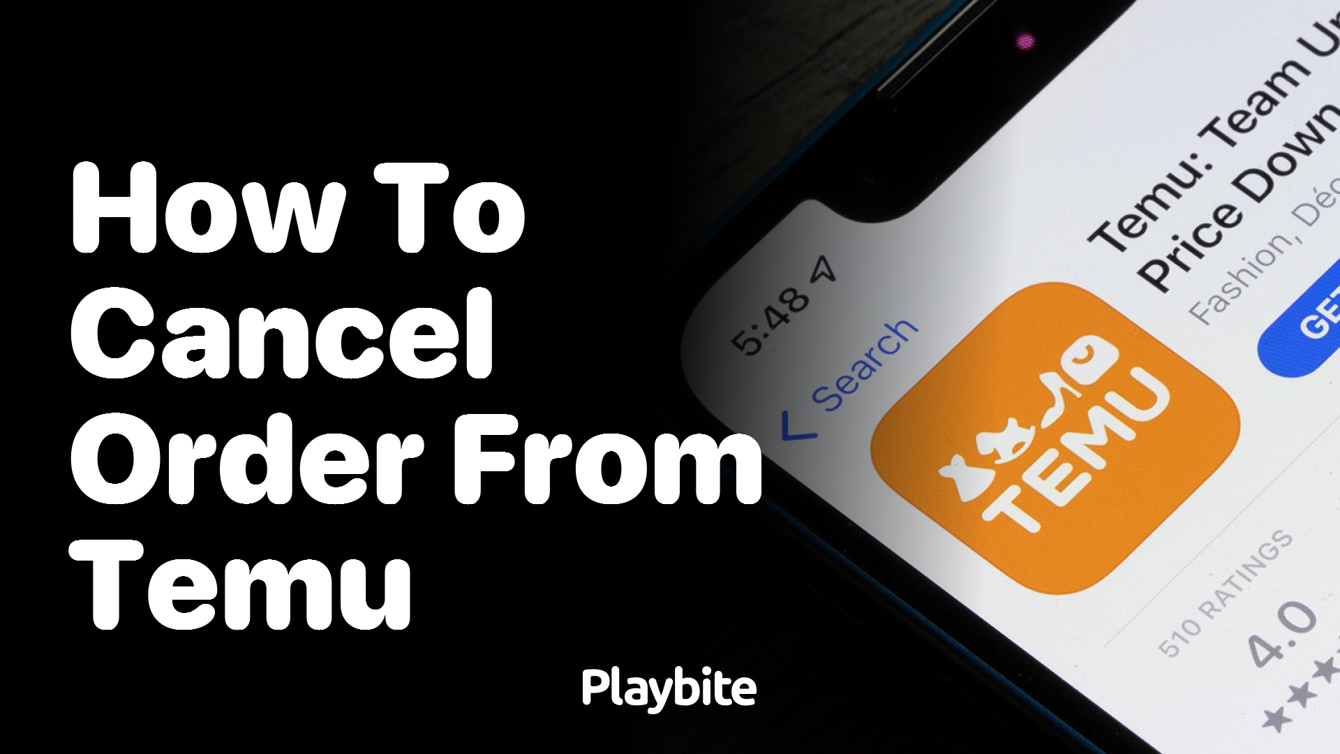 How to Cancel an Order from Temu: A Quick Guide - Playbite