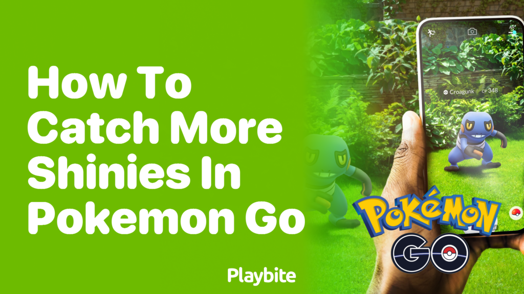 Does Catching Pokémon Increase Shiny Chance in Pokémon GO? - Playbite