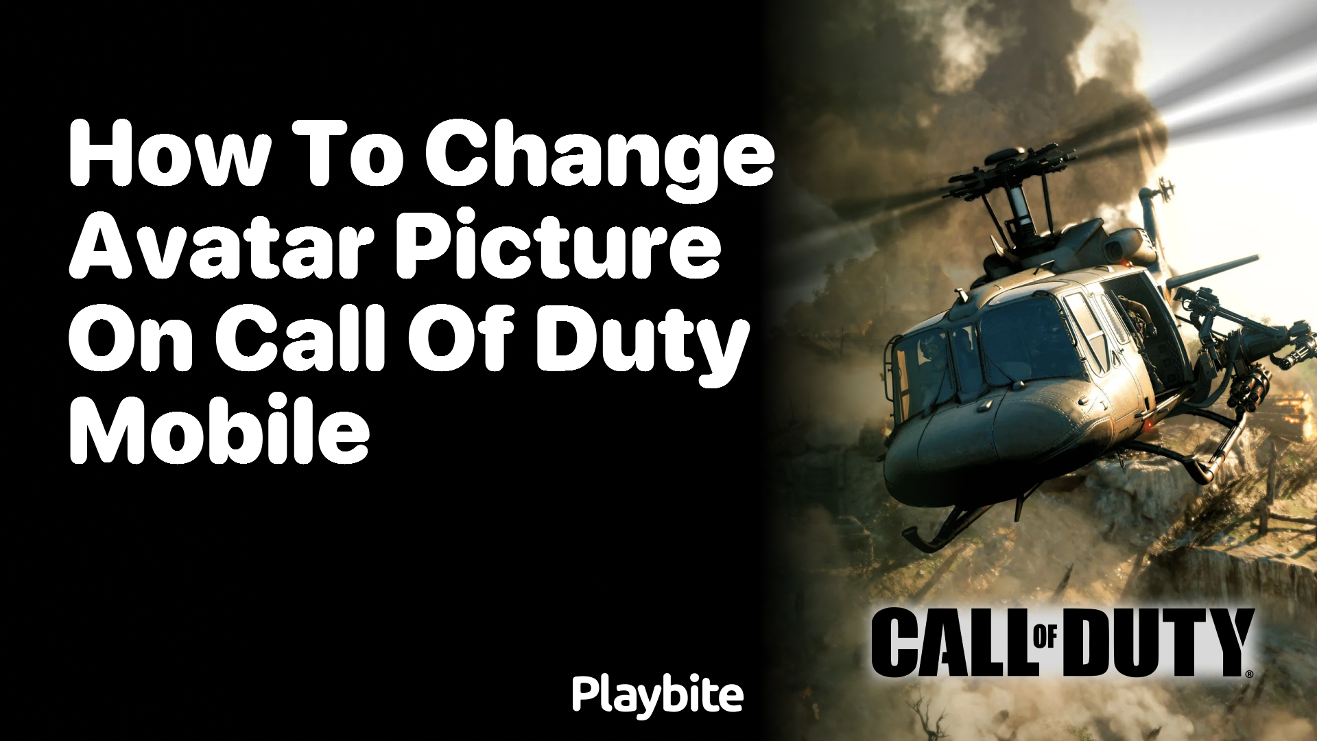 How to Change Your Avatar Picture on Call of Duty Mobile