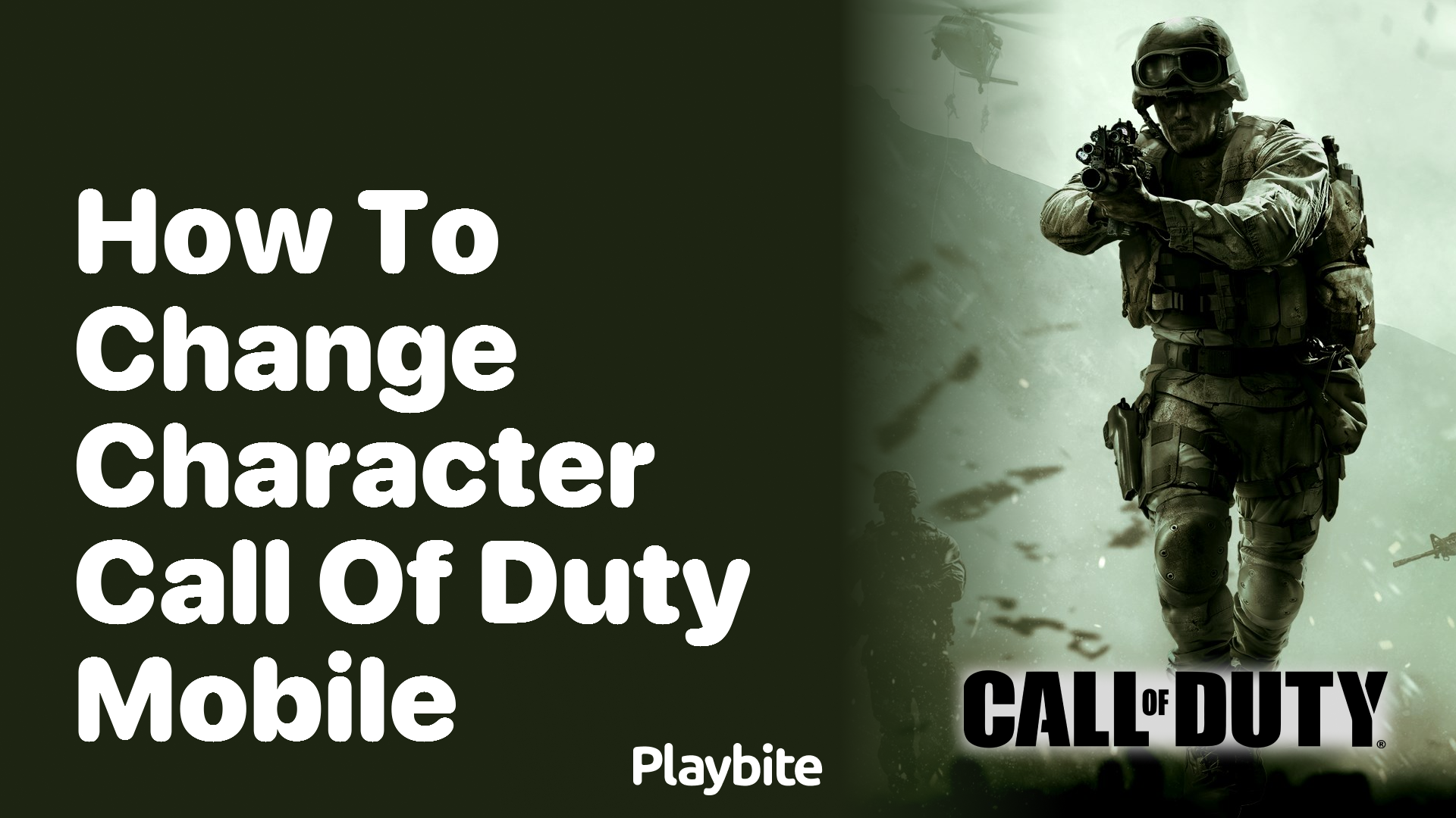 How to Change Your Character in Call of Duty Mobile