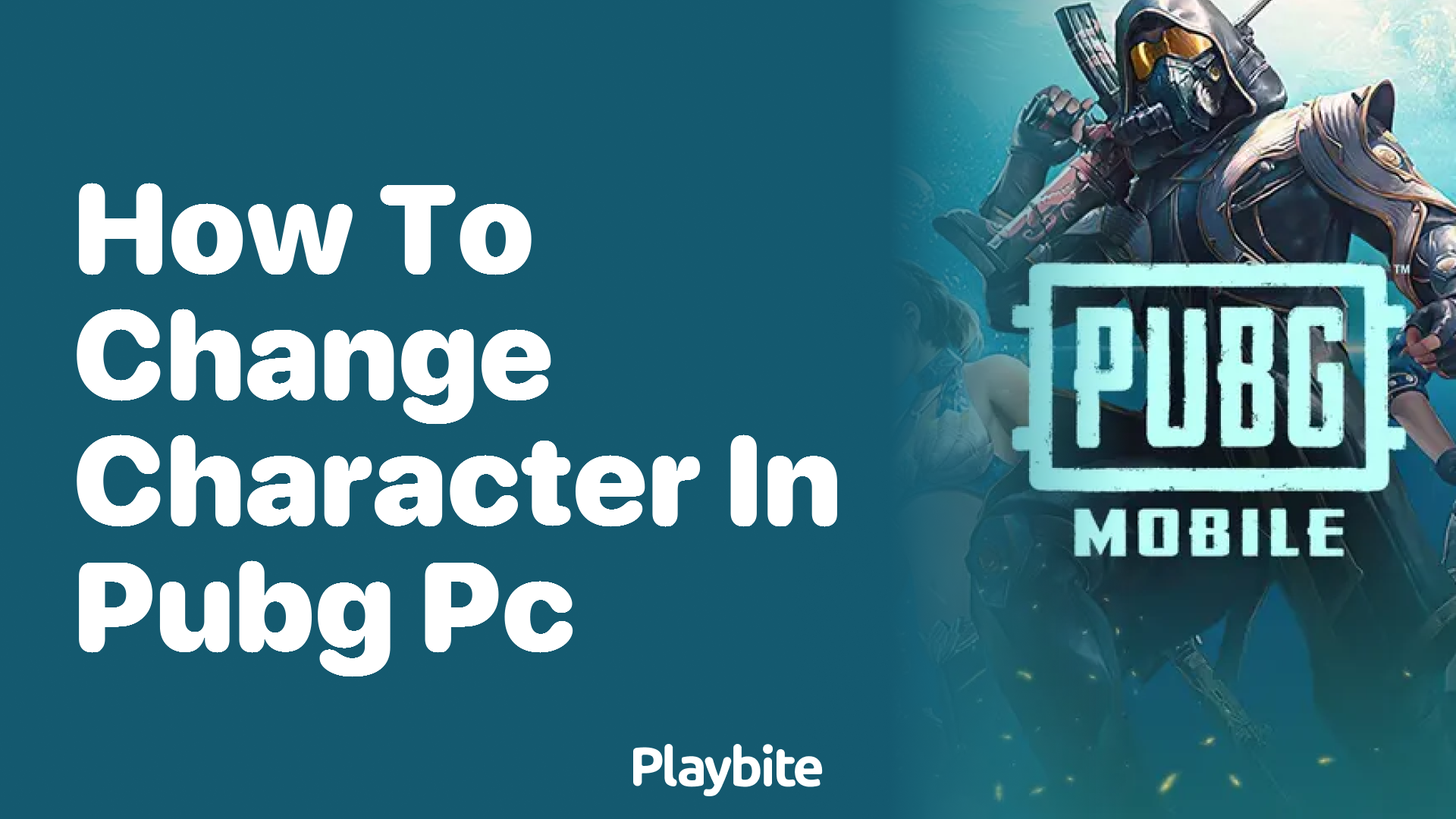 How to Change Your Character in PUBG PC