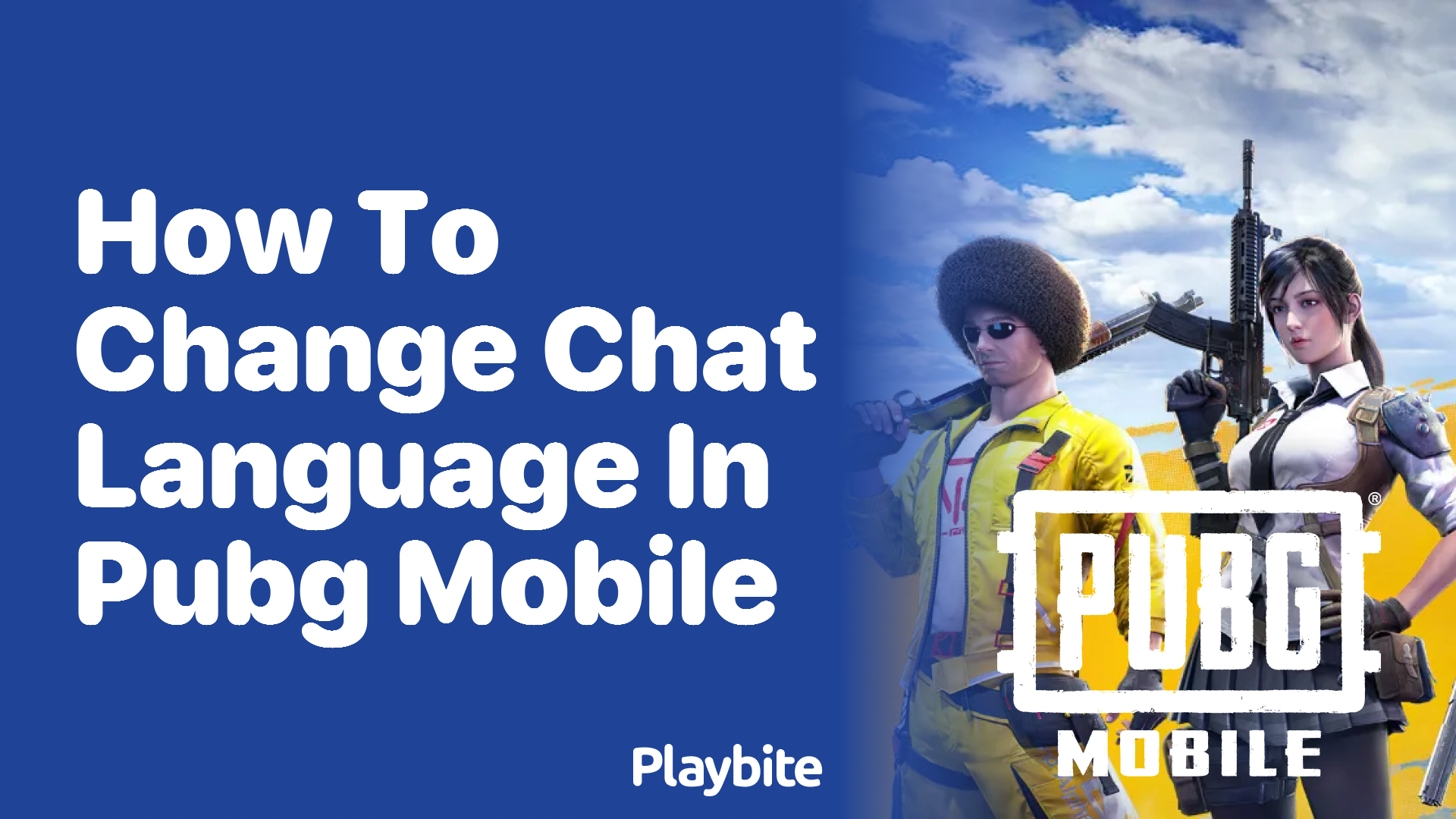 How to Change Chat Language in PUBG Mobile