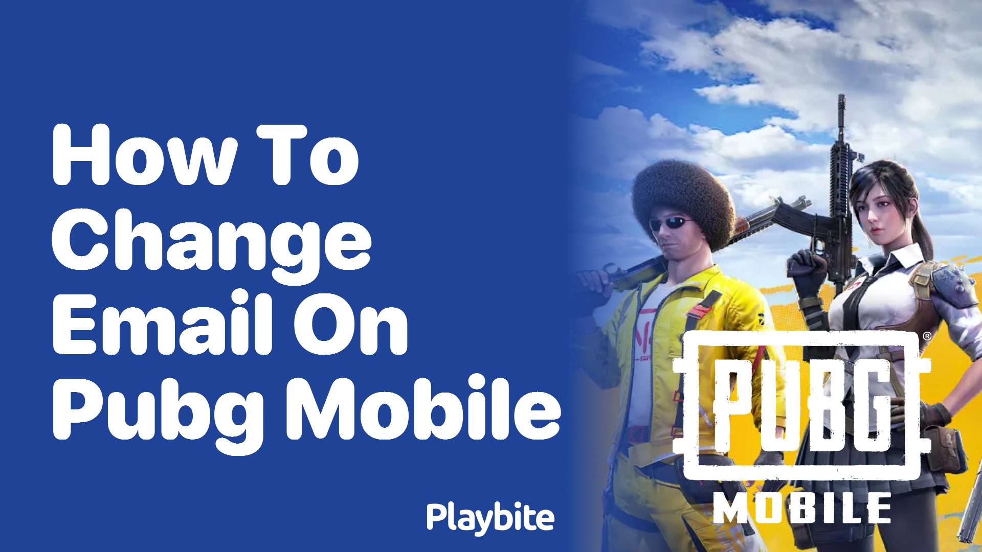 How to Change Your Email on PUBG Mobile