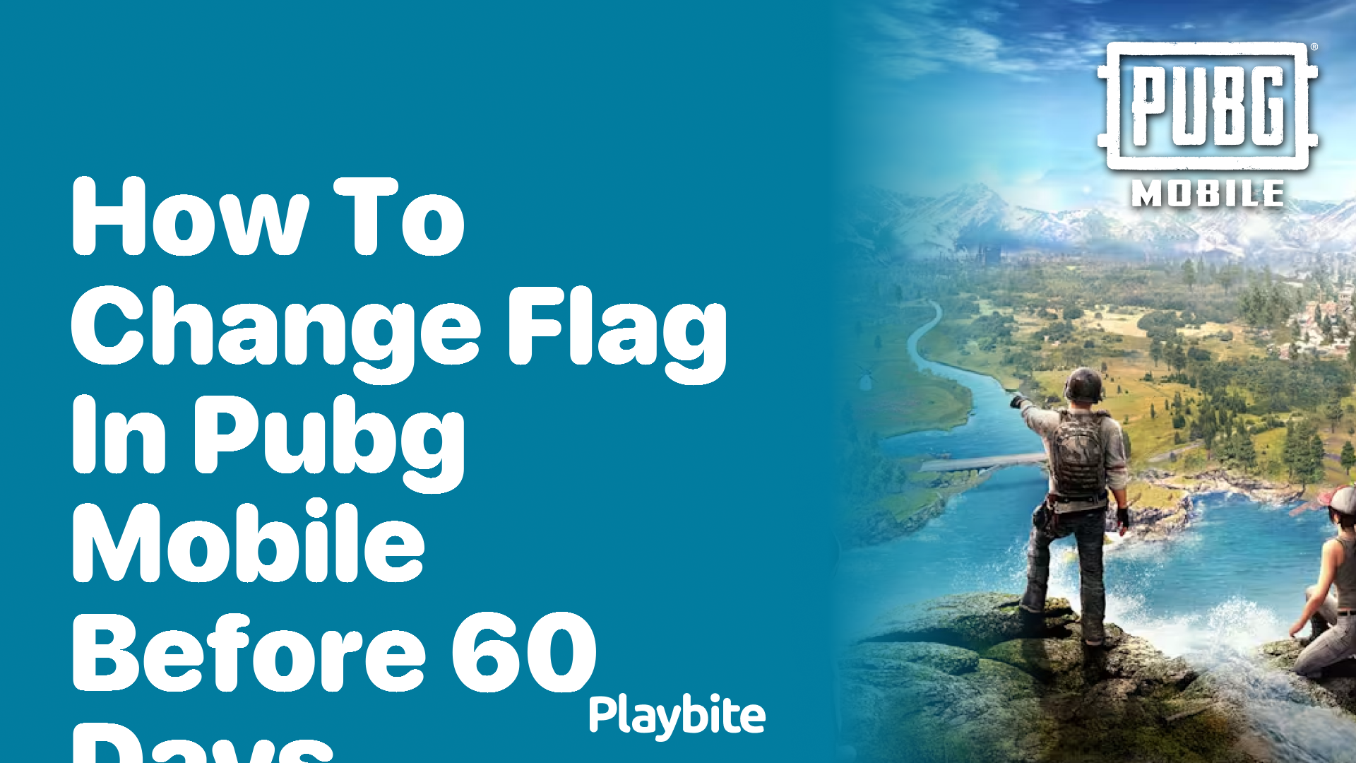 How to change your flag in PUBG Mobile before 60 days